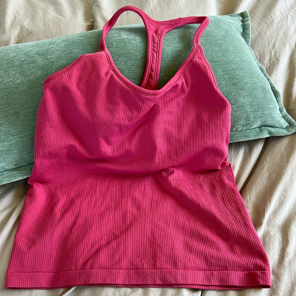 - Athleta Ribbed Tank Top NWOT only worn a couple of times.